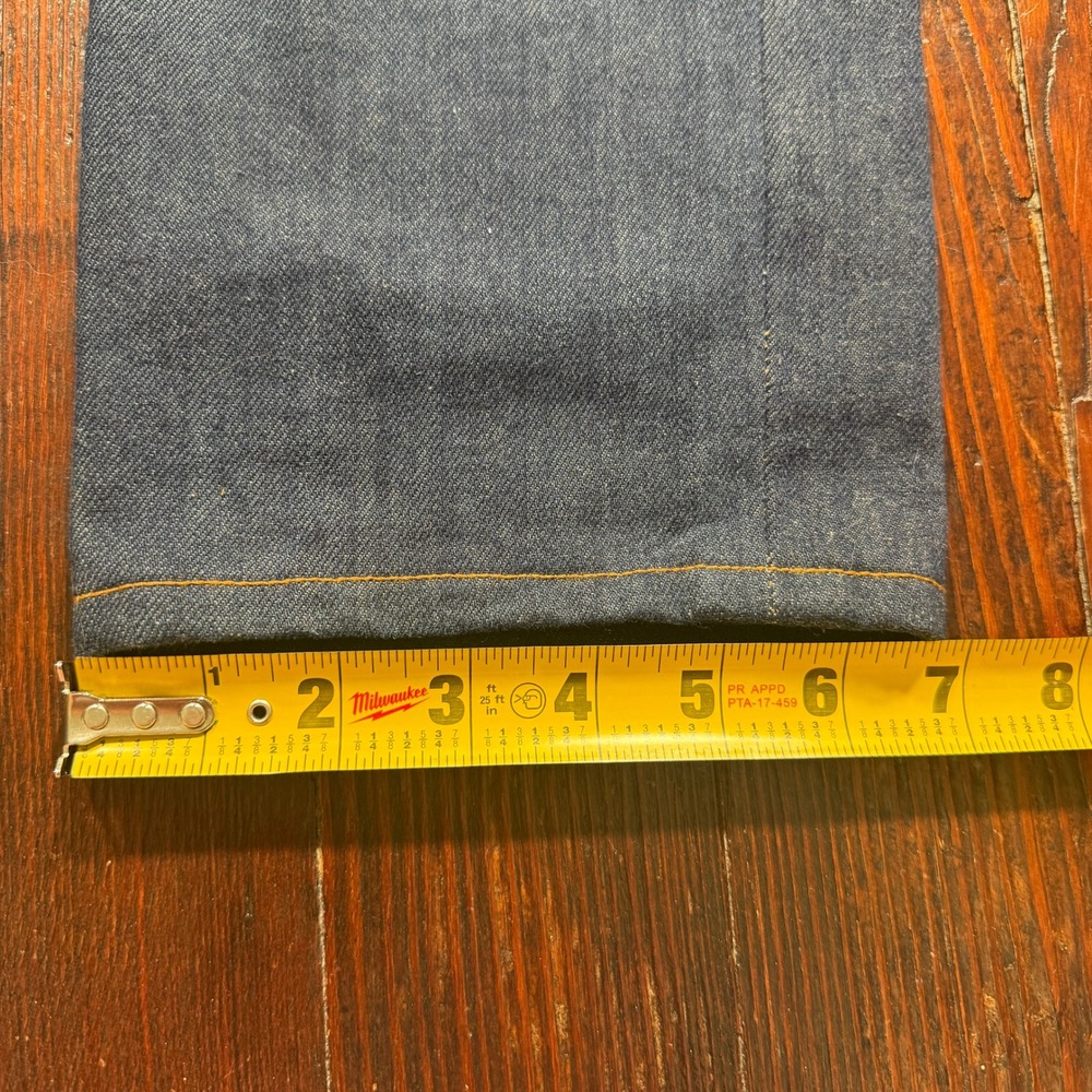 Diesel Safado Jeans Mens 32x32 Blue Slim Straight Button Fly Made in USA Faded - Picture 5 of 10